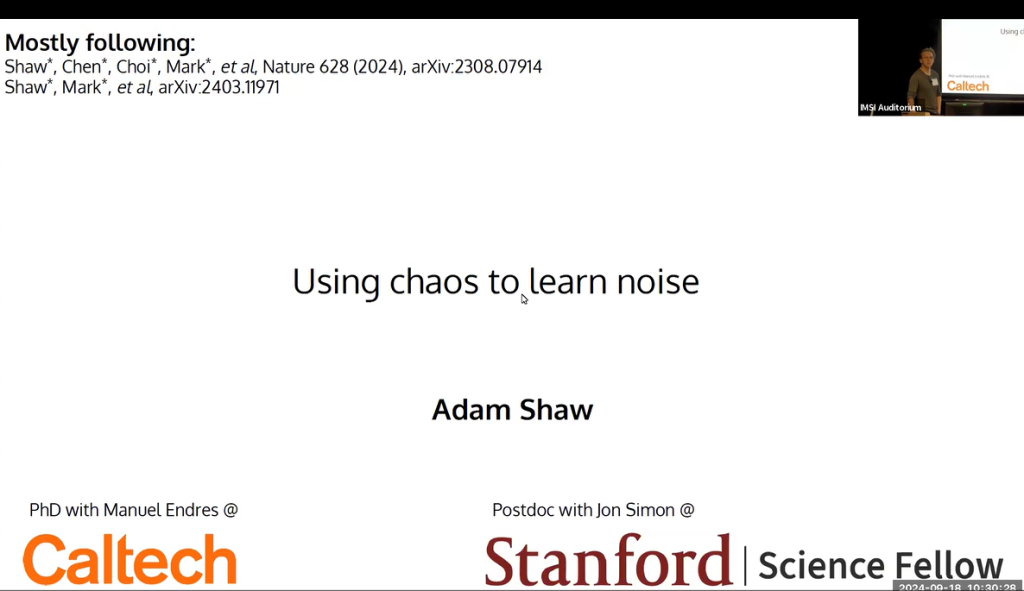 Using chaos to learn the noise of quantum computers and simulators Thumbnail