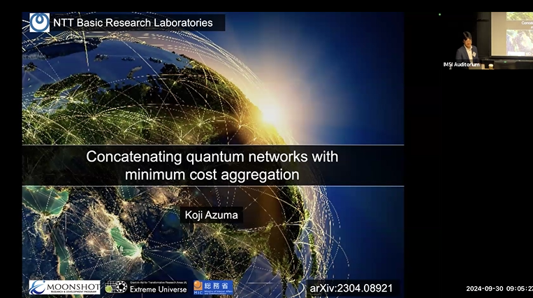 Concatenating quantum networks with minimum-cost aggregation Thumbnail