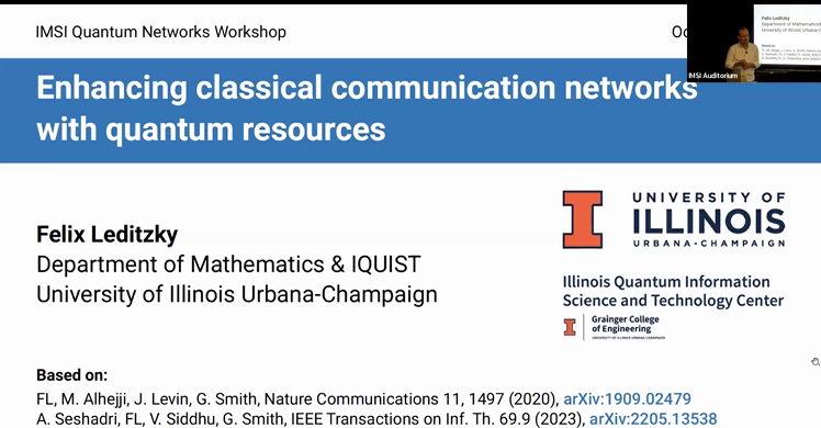 Enhancing classical communication networks with quantum resources Thumbnail