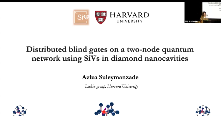 Distributed blind gates on a two-node quantum network using SiVs in diamond nanocavities Thumbnail