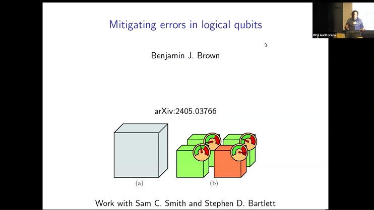 Mitigating errors in logical qubits Thumbnail