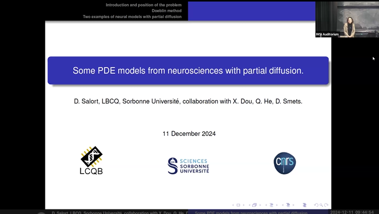 Asymptotic dynamic of neural models with partial diffusion Thumbnail