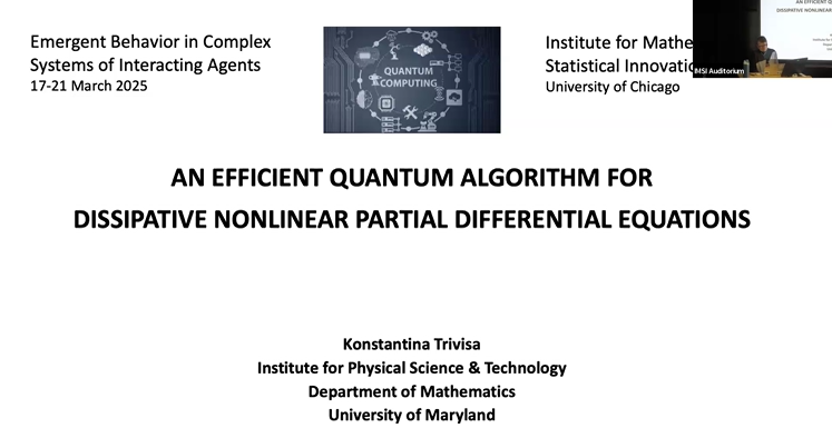 An efficient quantum algorithm for dissipative nonlinear partial differential equations Thumbnail