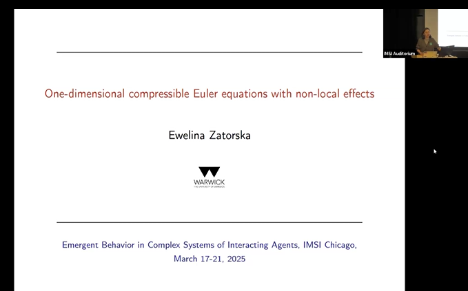 One-dimensional compressible Euler equations with non-local effects Thumbnail