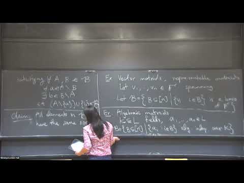 TLog-concavity and Matroids - Part 1 Thumbnail