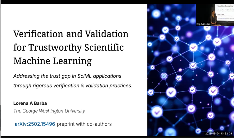 Verification and Validation for Trustworthy Scientific Machine Learning Thumbnail