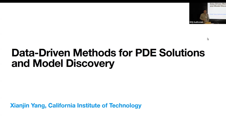 Data-Driven Methods for PDE Solutions and Model Discovery Thumbnail