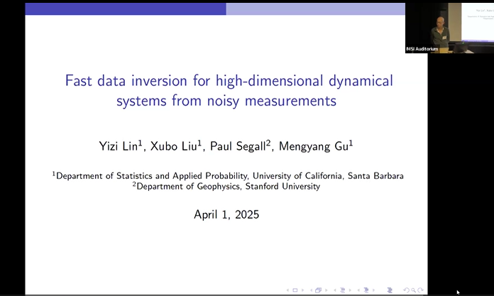 Fast data inversion for high-dimensional dynamical systems from noisy measurements Thumbnail