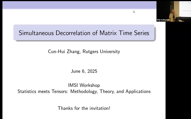 Simultaneous Decorrelation of Matrix Time Series Thumbnail