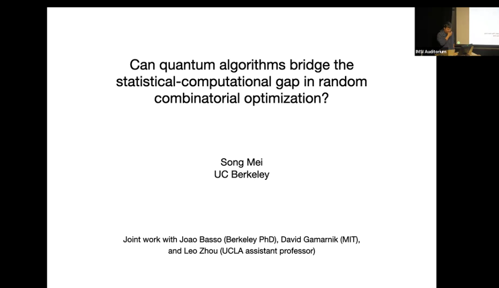 Can quantum algorithms bridge the statistical-computational gap in random combinatorial optimization? Thumbnail