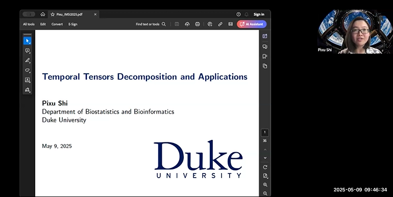 Temporal Tensors Decomposition and Application Thumbnail