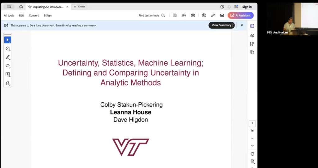 Towards prediction uncertainty for computational physics-based models, agent-based models, and machine learning models Thumbnail
