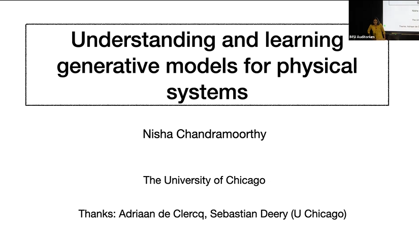 Understanding generative models for physical systems Thumbnail