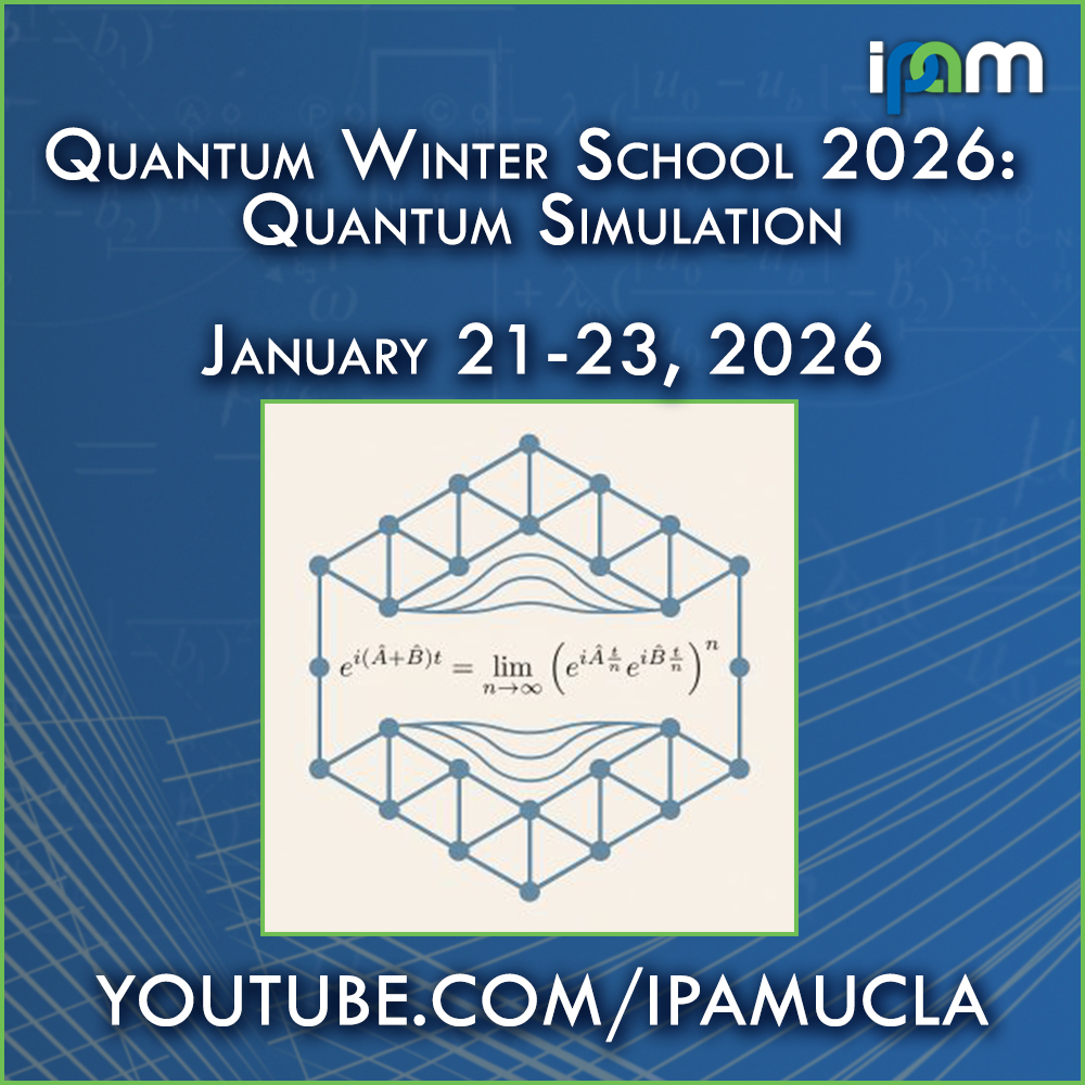 Ken Brown - Tutorial Introduction to Quantum Simulation, Part 1 of 2 - IPAM at UCLA Thumbnail