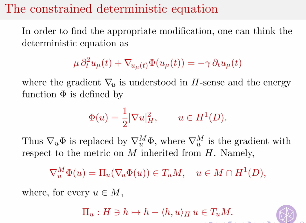 Introductory Workshop: Kinetic Theory & Stochastic Partial Differential Equations: Singular perturbation results for SPDEs with constraints: I Thumbnail