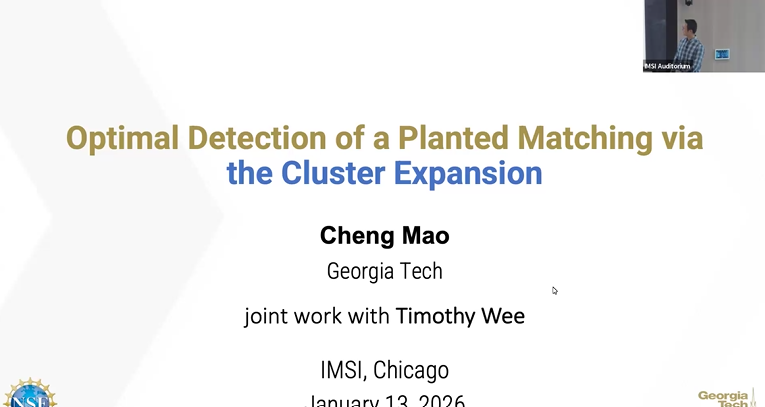 Optimal detection of planted matchings via the cluster expansion Thumbnail