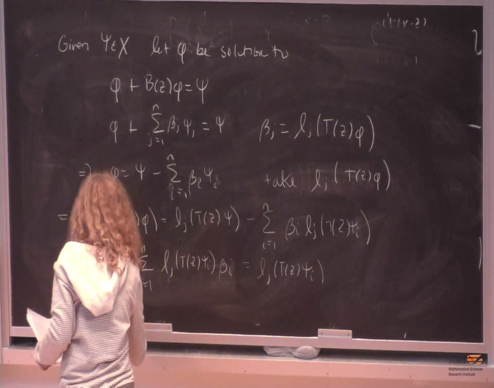 Integral Methods in Direct and Inverse Scattering Theory - Lecture X Thumbnail