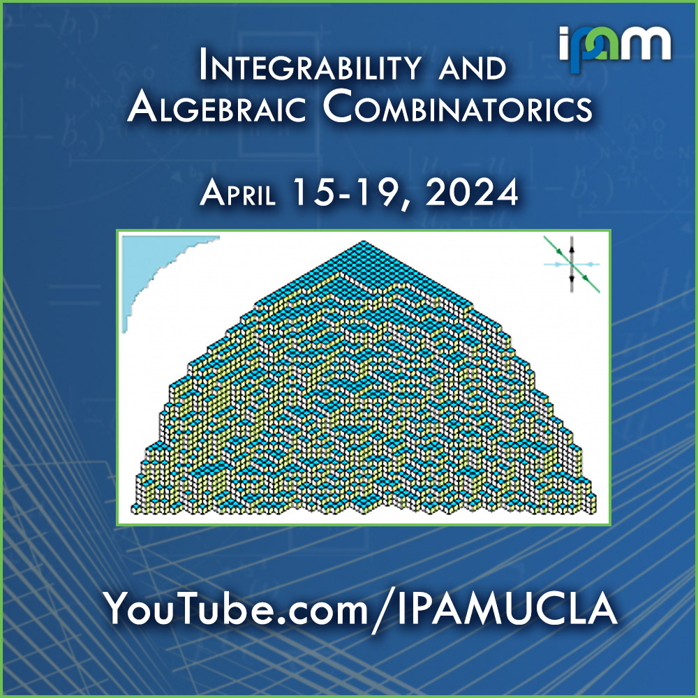 Igor Pak - Correlation inequalities for Schur functions and Young tableaux - IPAM at UCLA Thumbnail