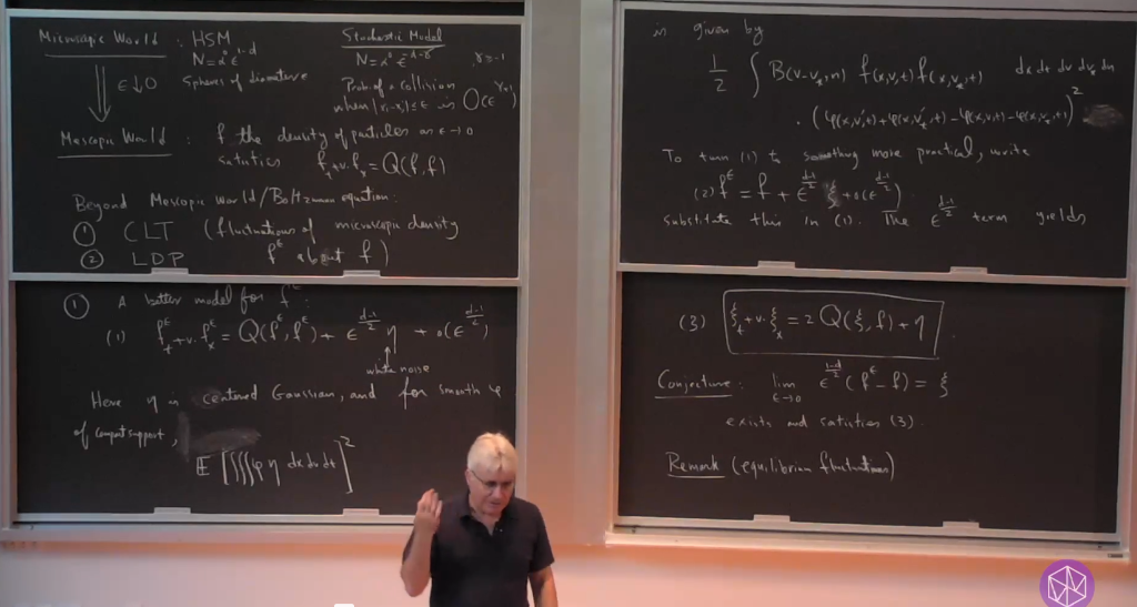 Introductory Workshop: Kinetic Theory & Stochastic Partial Differential Equations: Kinetic Theory for Dilute Gases and Their Stochastic Variants: III Thumbnail
